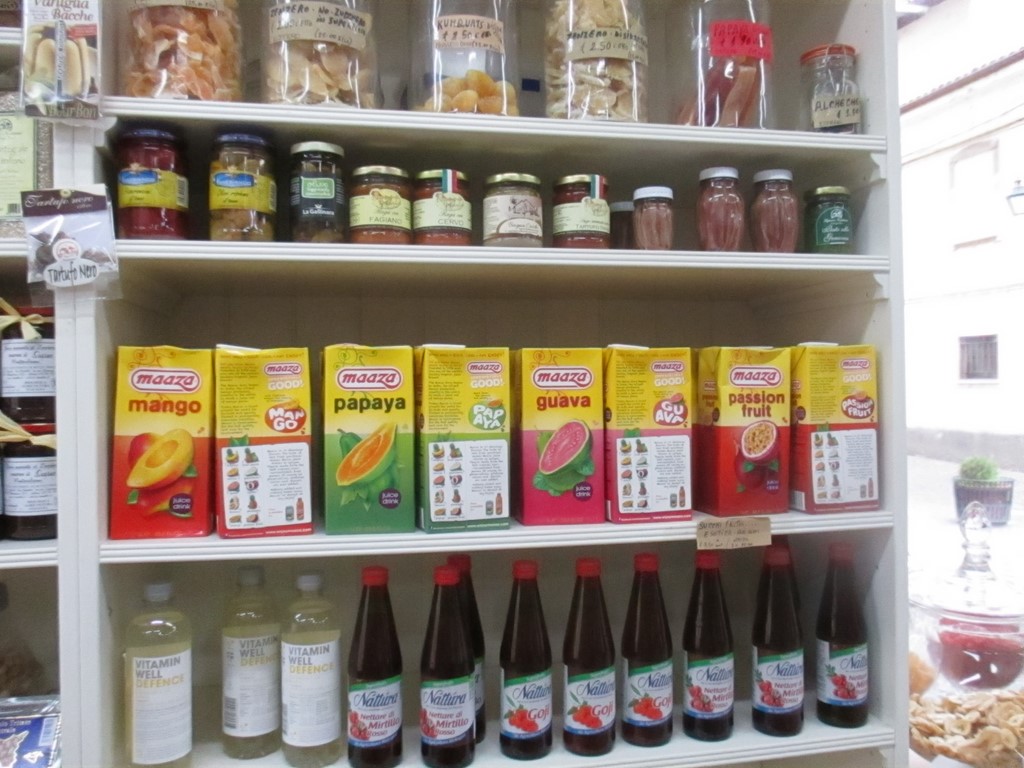 Succhi di frutta altamente italiano a km 0